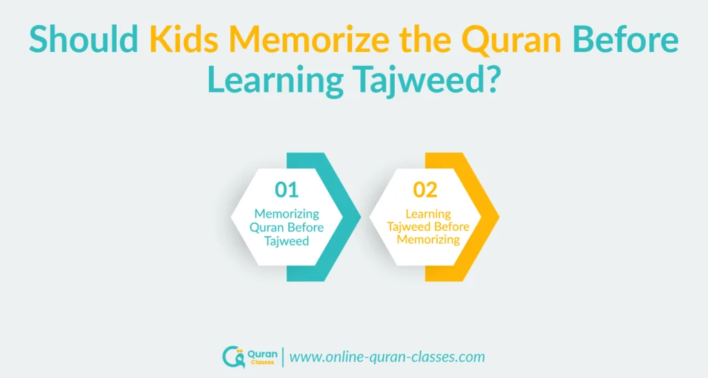 Should Kids Learn Tajweed Before Quran Memorization